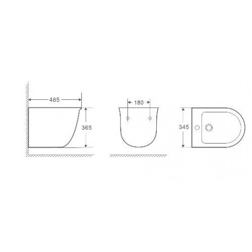 WeltWasser TELBACH 005 MT-WT белый матовый