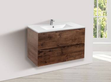 Vincea Mia 750 подвесная, 2 выкатных ящика soft close, R.Wood