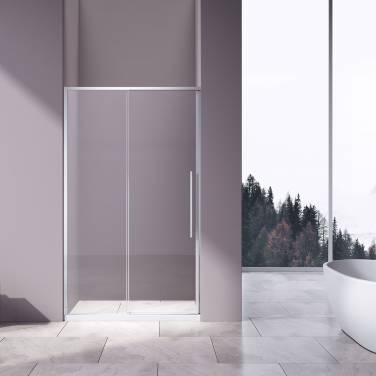 Vincea Slim-N VDS-4SN100CL, 1000, хром, стекло прозрачное
