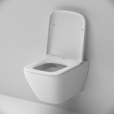 AM.PM Spirit V2.0 Square FlashClean C701701SC подвесной с сиденьем микролифт