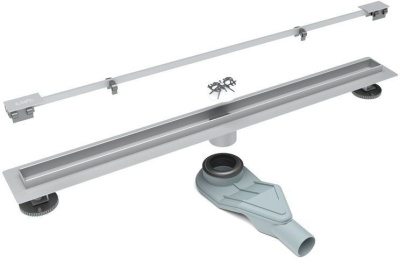 Esbano Slim решетка LINE длина 70 см матовый хром