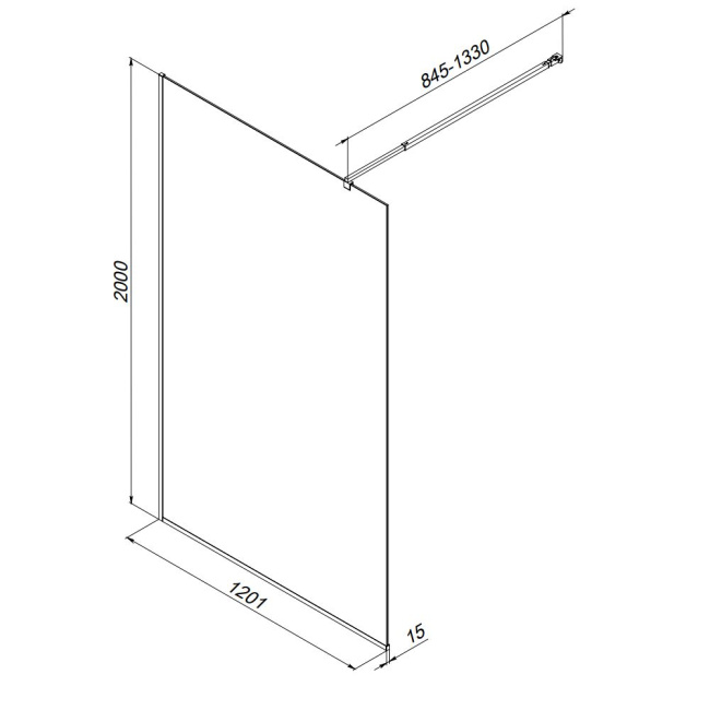 AM.PM W84WI-120-F1-BTE Func 120x200
