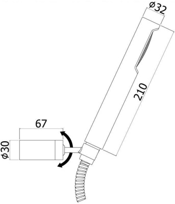 Paffoni Birillo ZDUP036CR