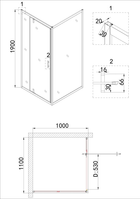 Niagara Nova NG-83-11AB 110x190