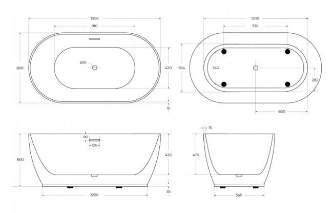 BelBagno BB413-1500-800