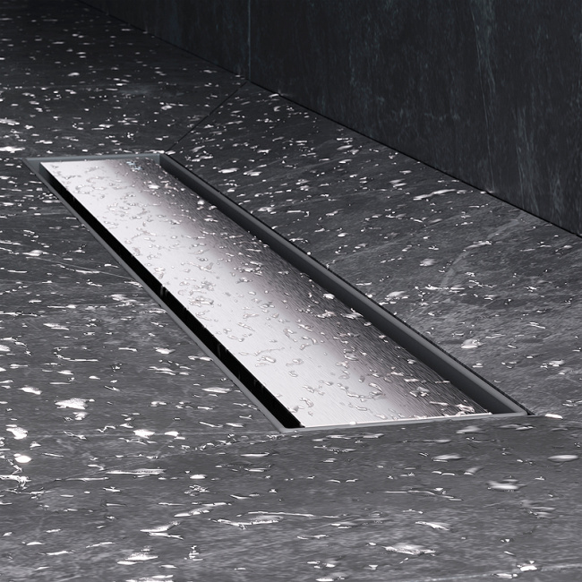 Am.Pm MasterFlow 50 W01SC-U11-050-04SB с решеткой Хром матовый / под плитку Tile