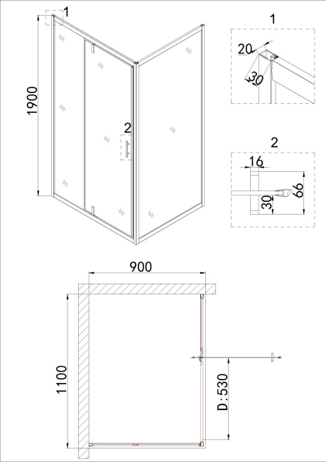 Niagara Nova NG-83-11AB 110x190