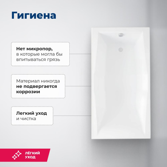 Aquanet Vega 190x100 (с каркасом)