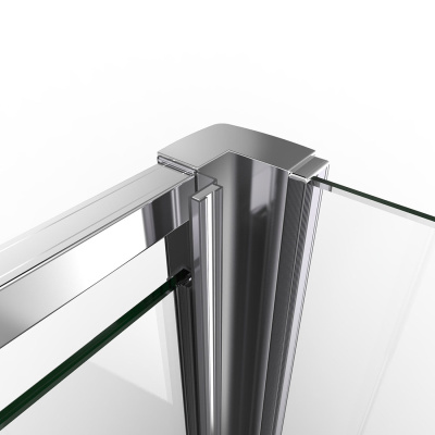 Vincea Intra VSR-1I901090CL, 900/1000x900, хром, стекло прозрачное без поддона