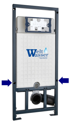 WeltWasser WW MARBERG 507 + RD BL кнопка черная