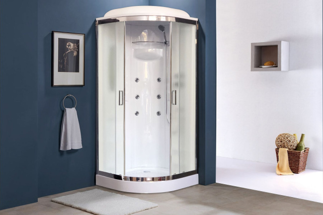 Royal Bath 90HK2-M-CH (матовое) 90x90x217