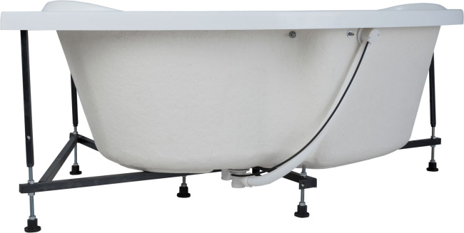 Aquanet Capri 160x100 L (с каркасом и фронтальной панелью)