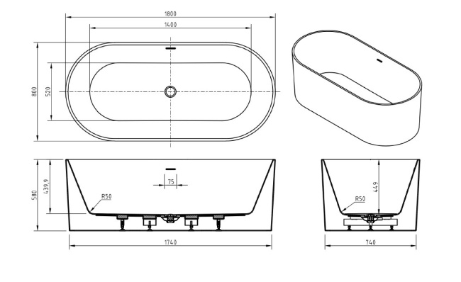 BelBagno BB705-1800-800