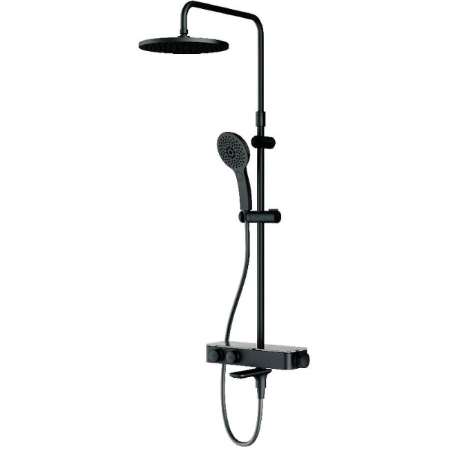 AM.PM Inspire V2.0 F0750A522 с термостатом Черная матовая