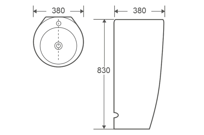 WeltWasser Leerbach 3838 GL-WT 38 10000005489 Белый глянец