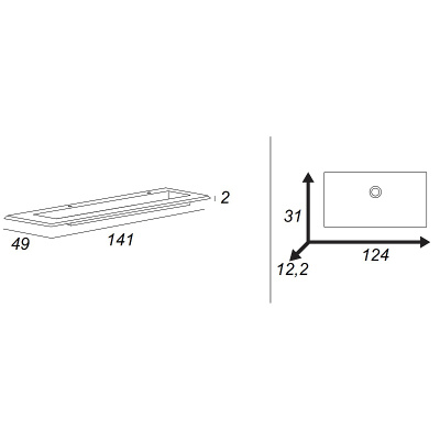 Cezares Stylus 140 50265 Белая матовая
