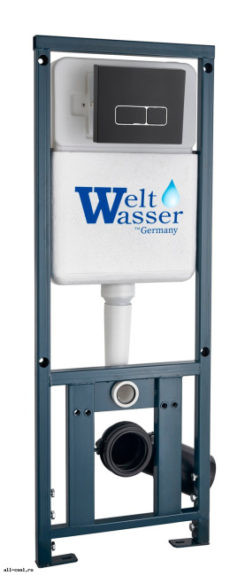 WeltWasser WW MARBERG 410 + SE BL кнопка черная