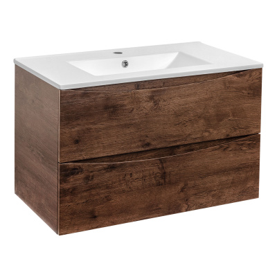 Vincea Mia 750 подвесная, 2 выкатных ящика soft close, R.Wood