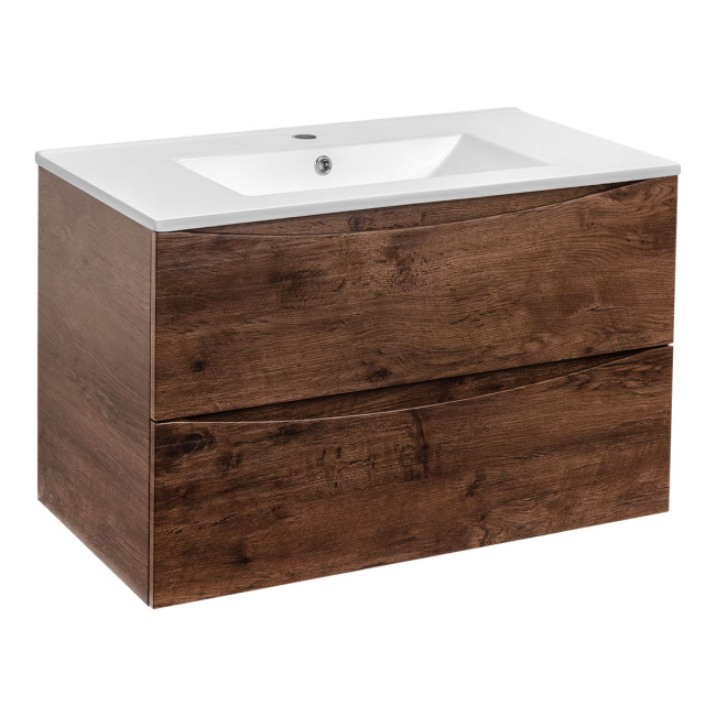 Vincea Mia 750 подвесная, 2 выкатных ящика soft close, R.Wood