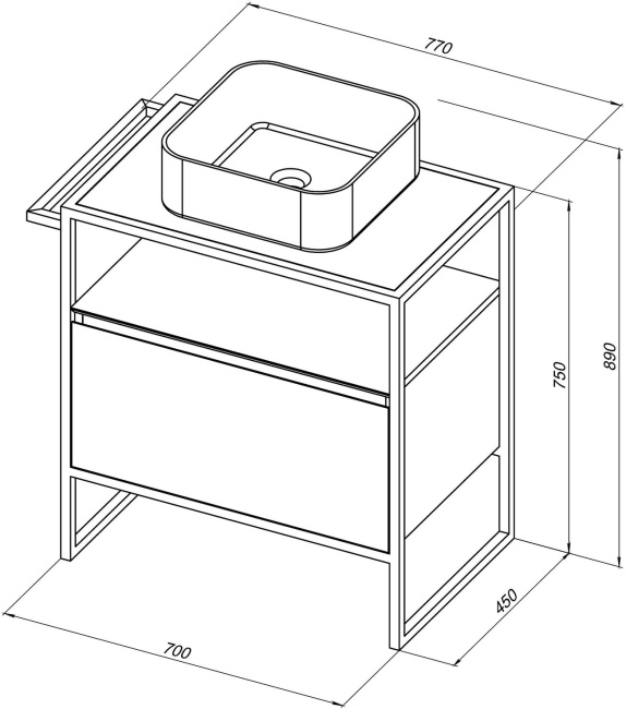 Allen Brau Priority 70 1.31001.PWM папирус матовый