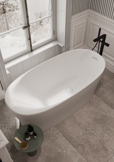 Allen Brau Solid Stone Krion Neo XL 180x80 2.35002.21 белый матовый