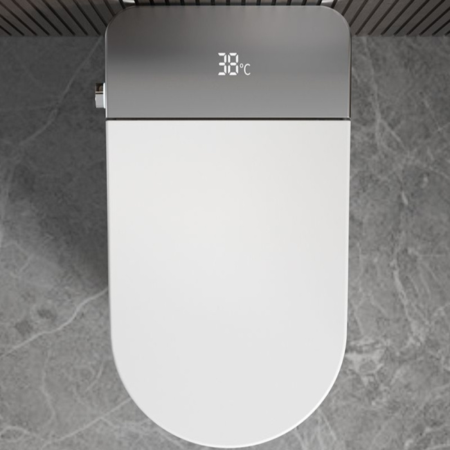 Ceruttispa Smart унитаз напольный ESTER с дистанционным управлением CT10617 (680x400x470)