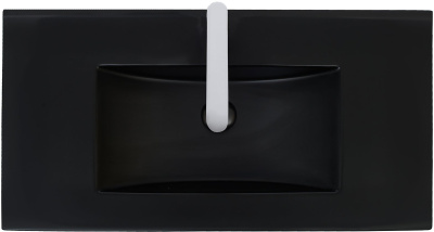 WELTWASSER DEILBACH 7506-90 MT-BL 91x47 черный матовый
