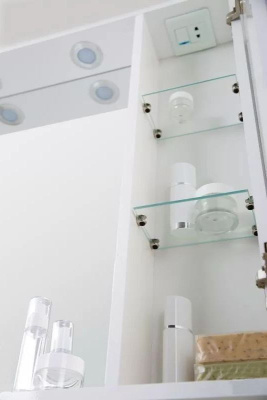 BelBagno Marino 70x75 MARINO-SPC-700/750-1A-BL-P-R правое с подсветкой