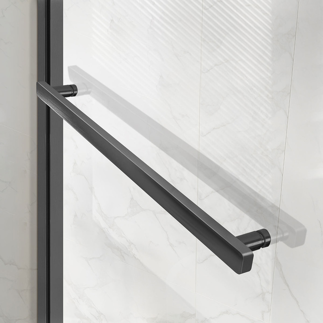 Vincea Slim Soft VDS-1SS150CLGM, 1500, вороненая сталь, стекло прозрачное