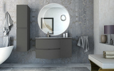 Cezares Vague 34 R 54906 Grigio talpa opaco