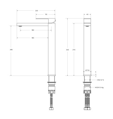 CEZARES SLIDER-LC-01-W0