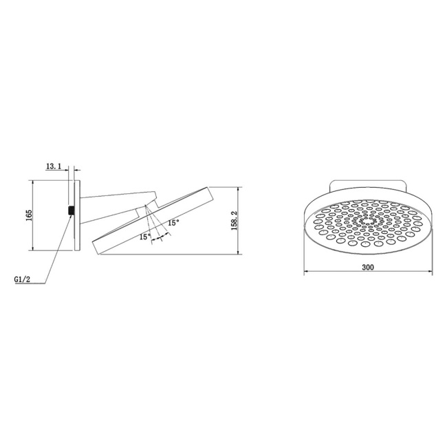 Vincea Inspire VSFW-3I22MT3RMB встраиваемый, термостатический, двухрежимный, черный