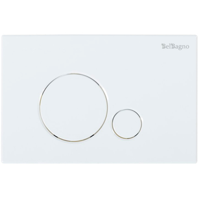 BelBagno BB001-120/BB014-SR-BIANCO с Белой клавишей смыва