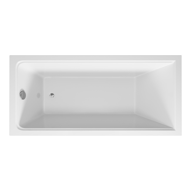 Vincea VBT-2G150-LG с ножками 1500*700*470, пристенная, цвет белый