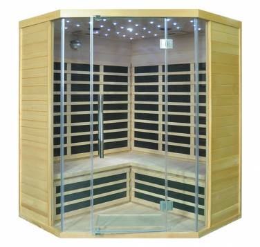 SaunaMagic Glass CS Corner Medium